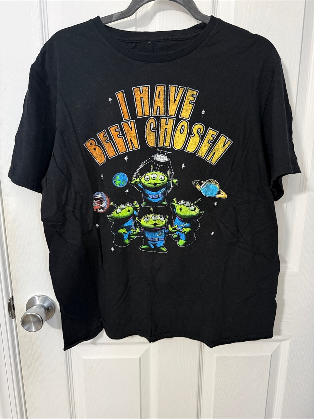 Mens 'I Have Been Chosen' Alien Graphic T‑Shirt